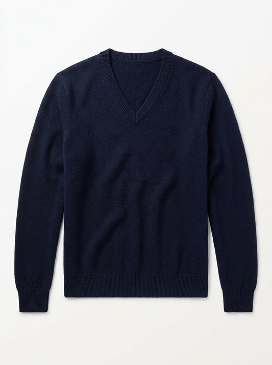 Pure Cashmere V-Neck Sweater